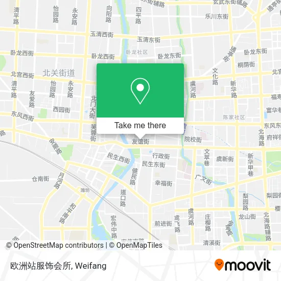 欧洲站服饰会所 map