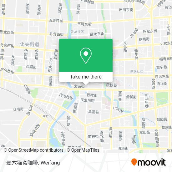 壹六猫窝咖啡 map