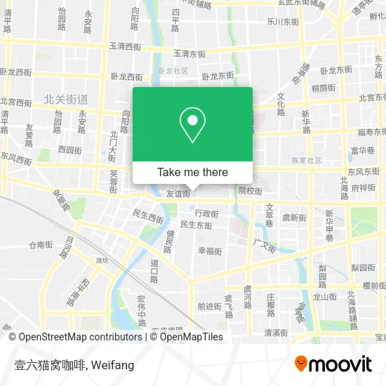 壹六猫窝咖啡 map