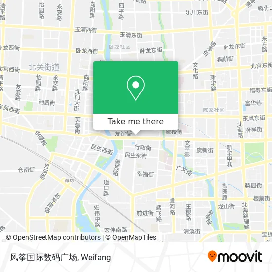 风筝国际数码广场 map