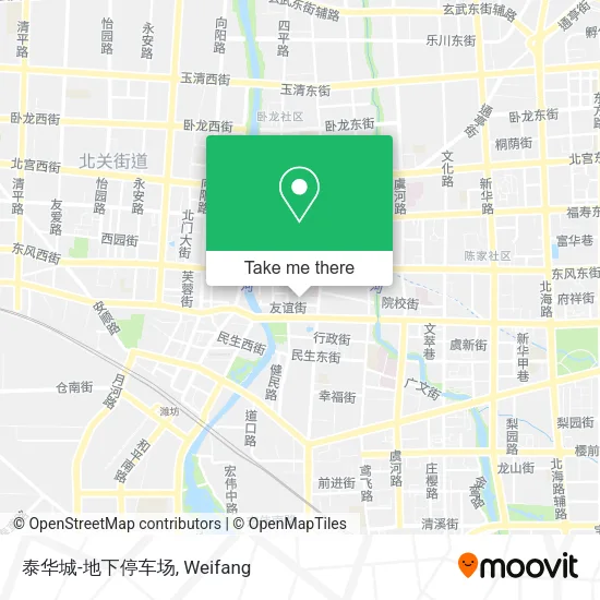 泰华城-地下停车场 map