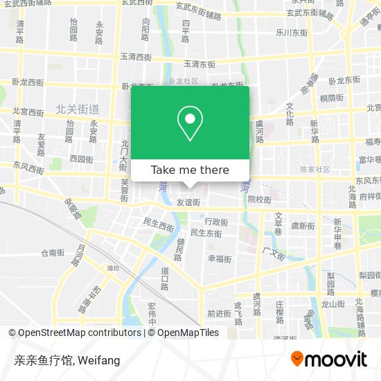 亲亲鱼疗馆 map