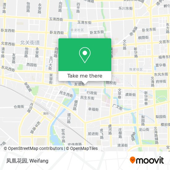 凤凰花园 map
