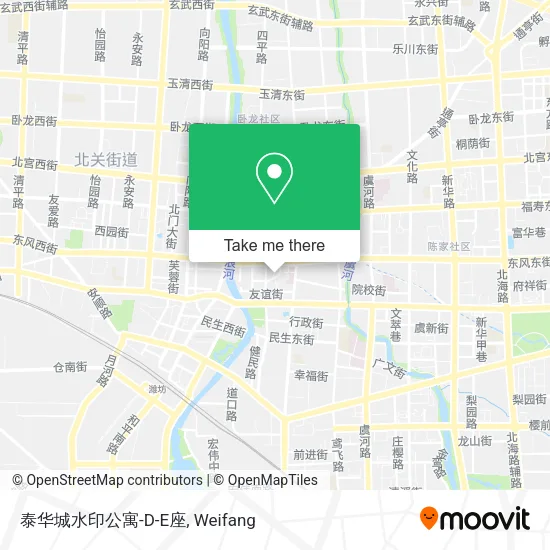 泰华城水印公寓-D-E座 map