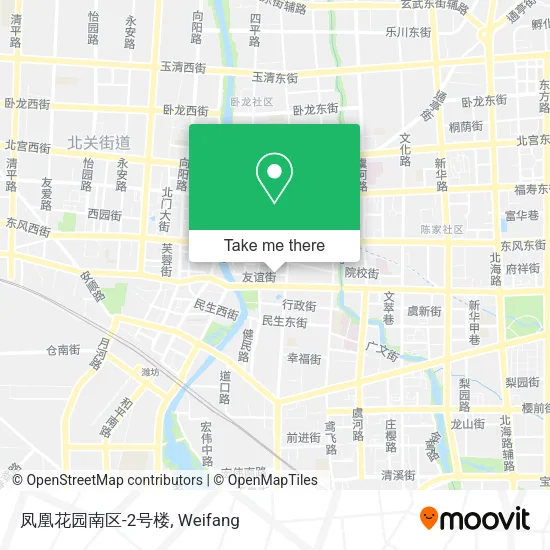 凤凰花园南区-2号楼 map