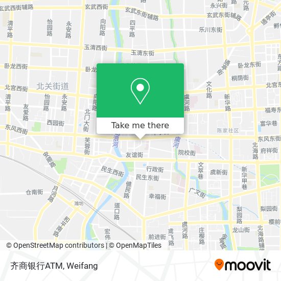 齐商银行ATM map