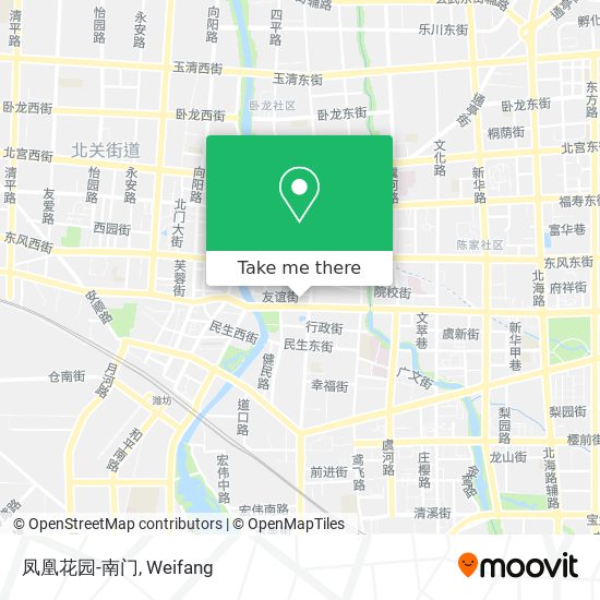 凤凰花园-南门 map