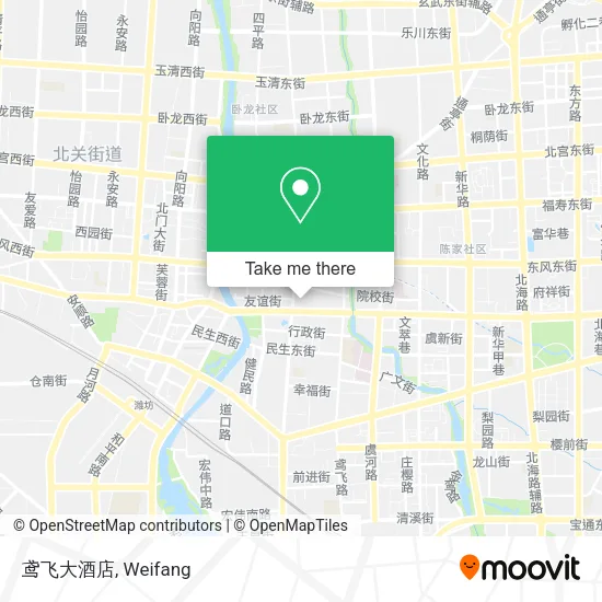 鸢飞大酒店 map