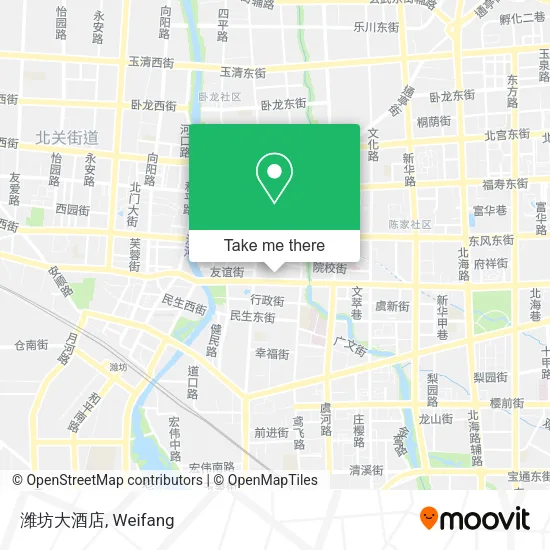 潍坊大酒店 map