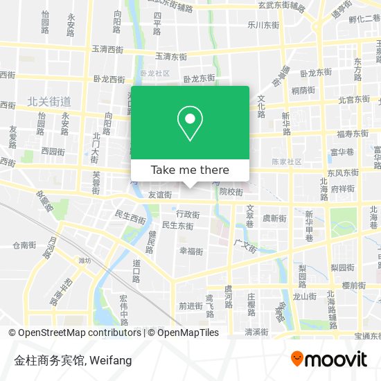 金柱商务宾馆 map