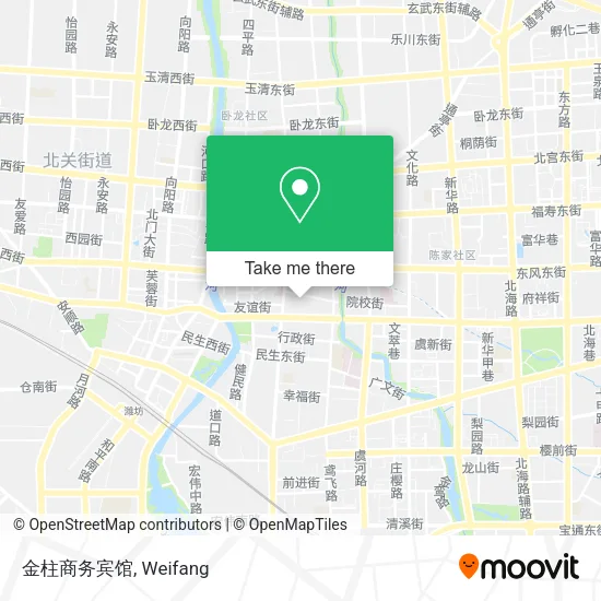 金柱商务宾馆 map