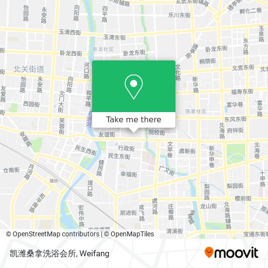 凯潍桑拿洗浴会所 map