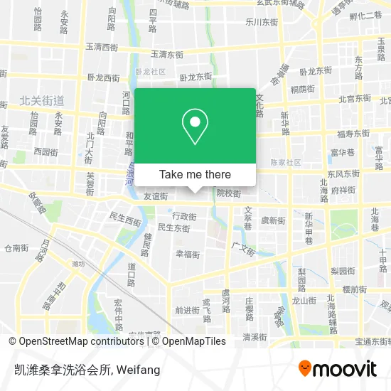 凯潍桑拿洗浴会所 map