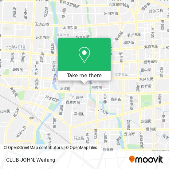 CLUB JOHN map