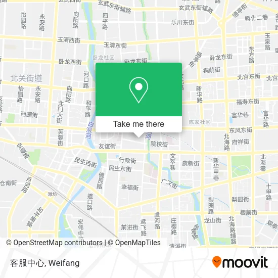 客服中心 map