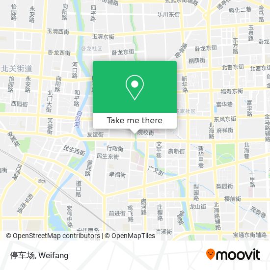 停车场 map
