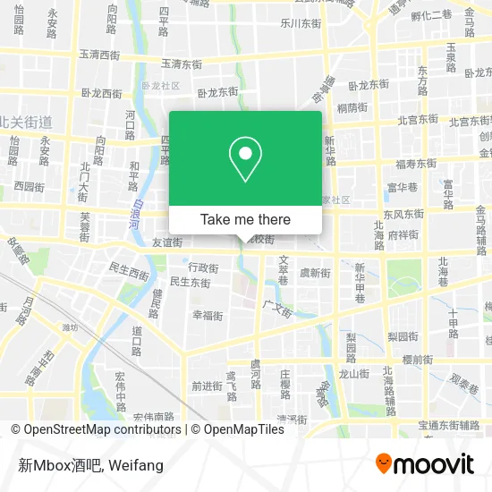 新Mbox酒吧 map