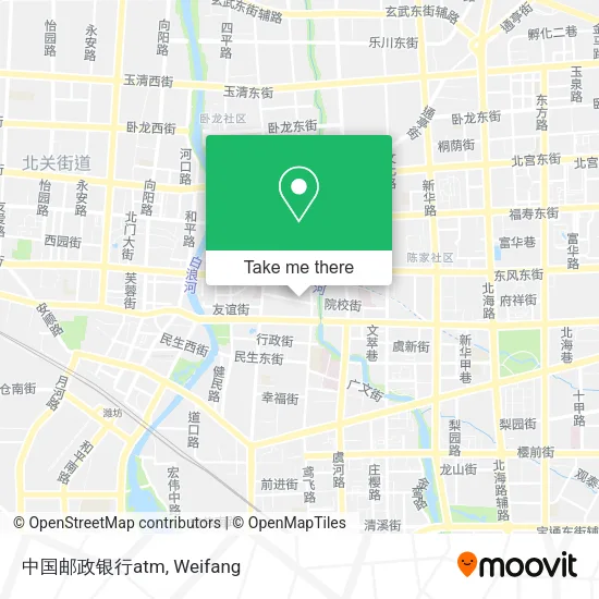 中国邮政银行atm map