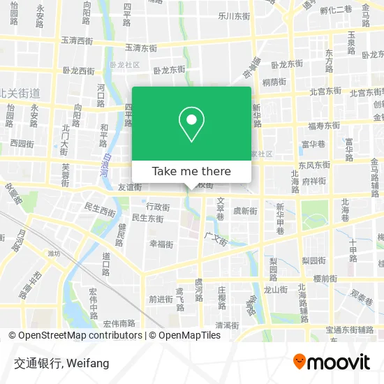 交通银行 map