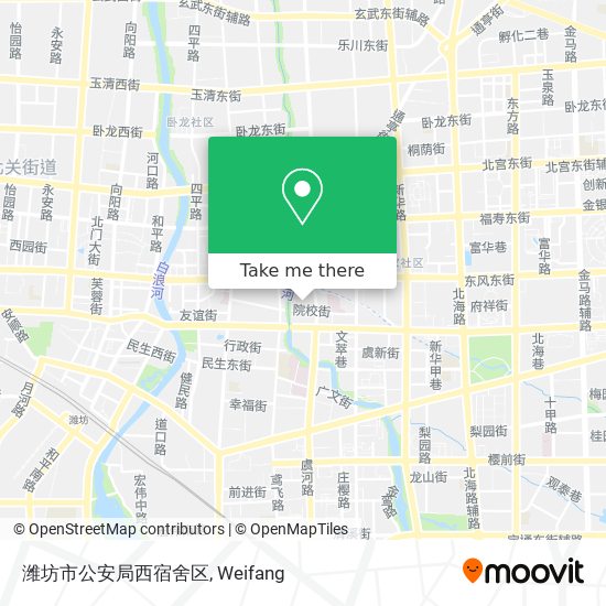潍坊市公安局西宿舍区 map