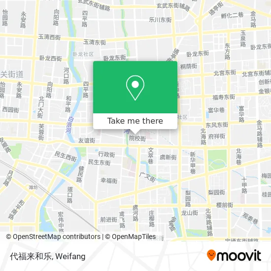 代福来和乐 map