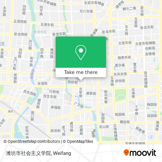 潍坊市社会主义学院 map