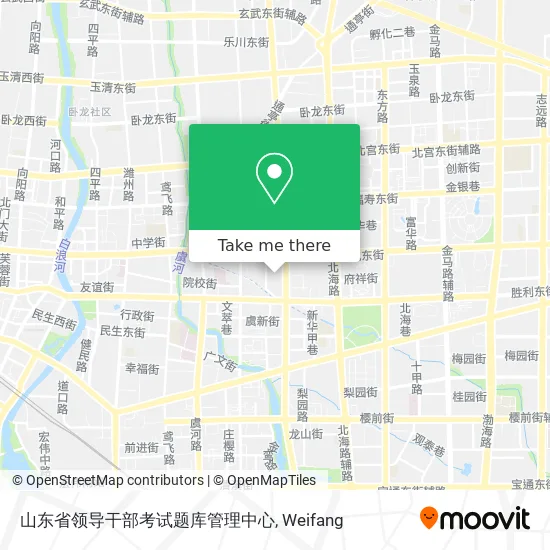 山东省领导干部考试题库管理中心 map
