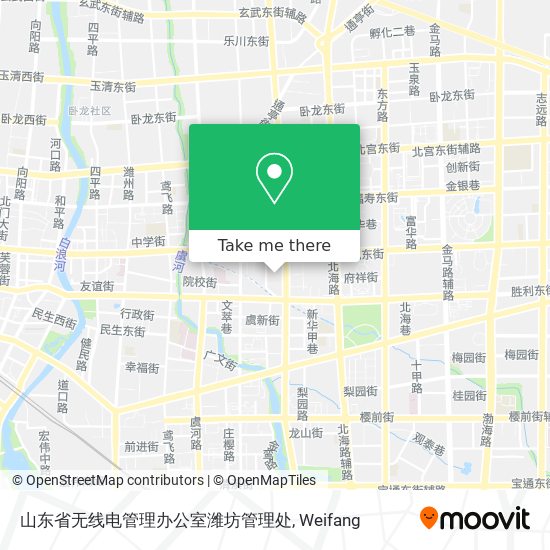 山东省无线电管理办公室潍坊管理处 map