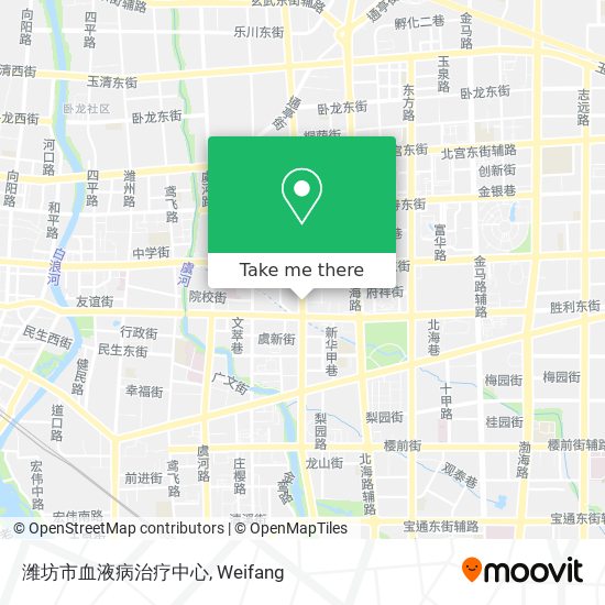 潍坊市血液病治疗中心 map