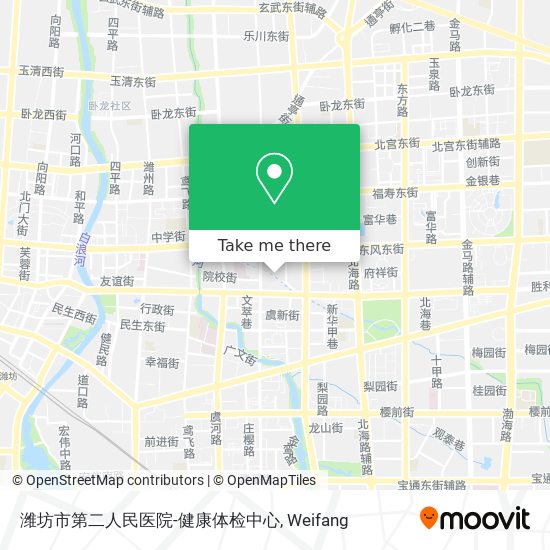 潍坊市第二人民医院-健康体检中心 map