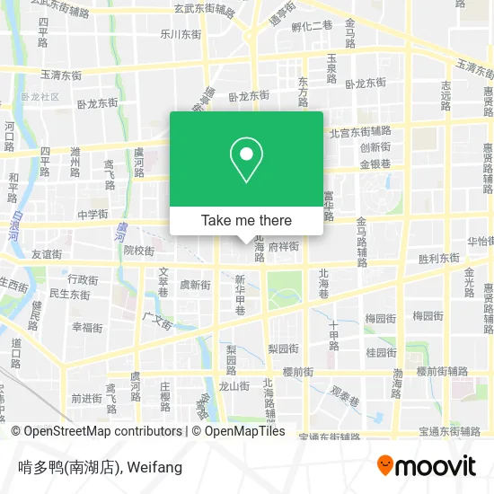 啃多鸭(南湖店) map