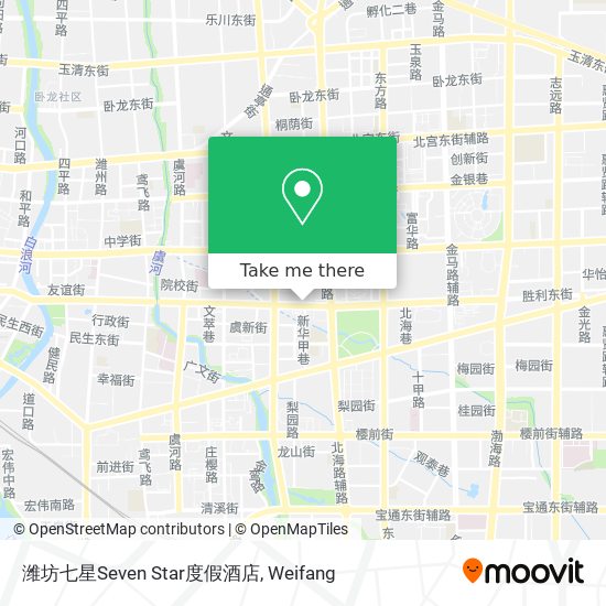 潍坊七星Seven Star度假酒店 map
