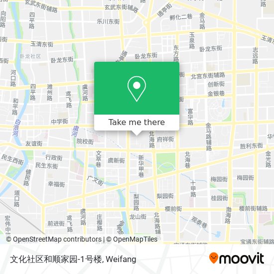 文化社区和顺家园-1号楼 map