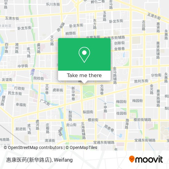惠康医药(新华路店) map
