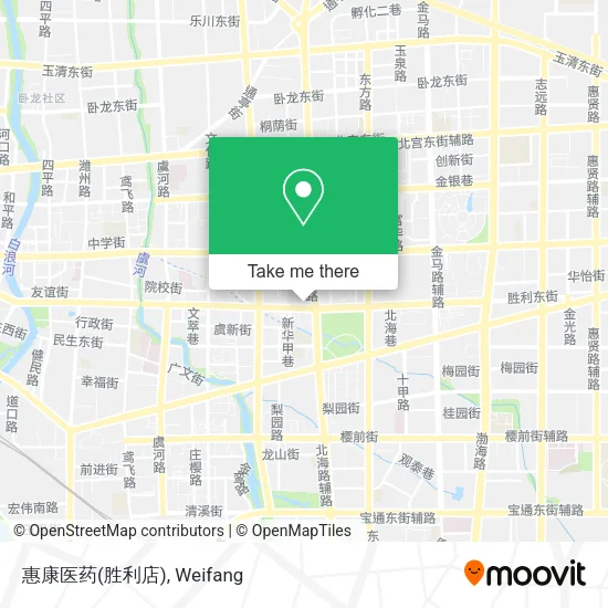 惠康医药(胜利店) map