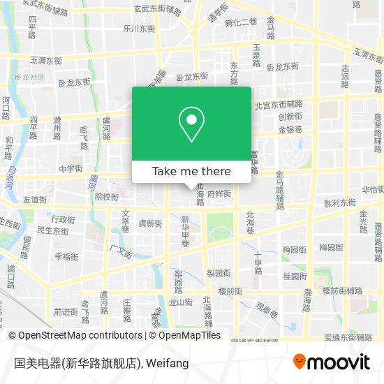 国美电器(新华路旗舰店) map