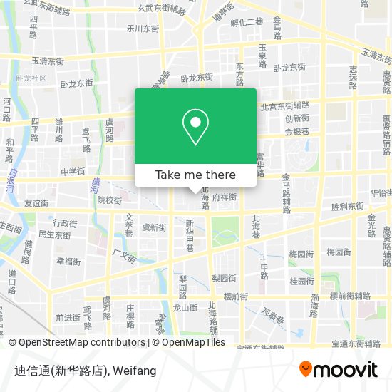 迪信通(新华路店) map