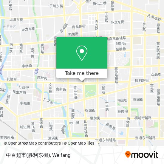 中百超市(胜利东街) map