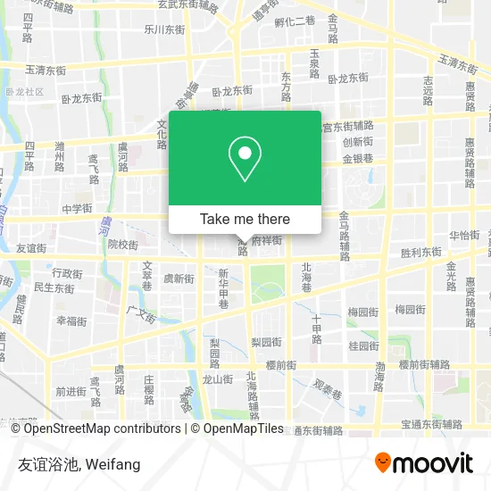 友谊浴池 map