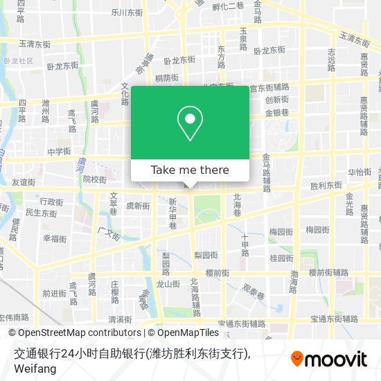 交通银行24小时自助银行(潍坊胜利东街支行) map