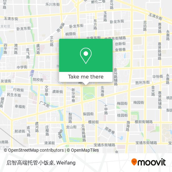 启智高端托管小饭桌 map