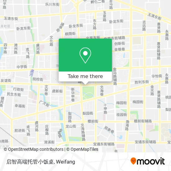 启智高端托管小饭桌 map