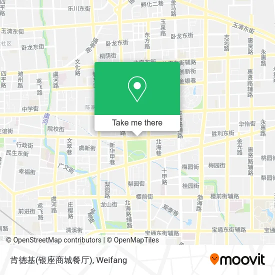 肯德基(银座商城餐厅) map