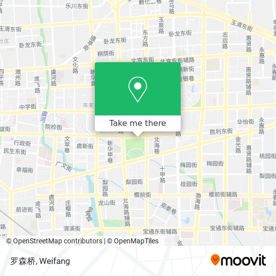 罗森桥 map