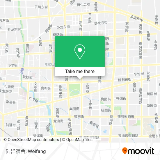 陆洋宿舍 map