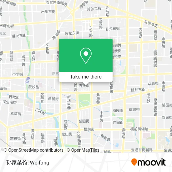 孙家菜馆 map