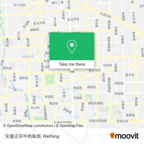 安徽正宗牛肉板面 map