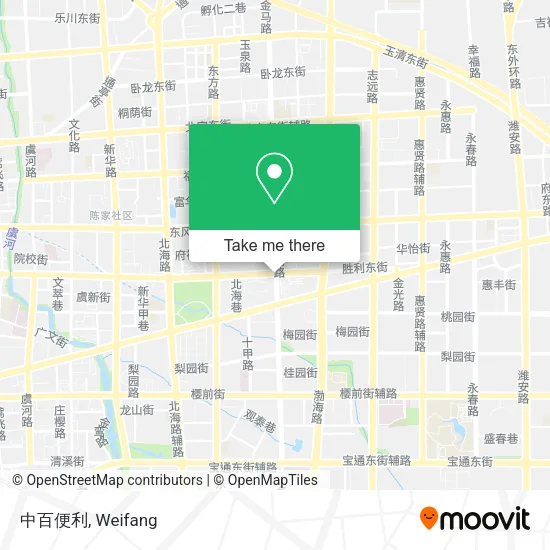 中百便利 map