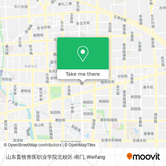 山东畜牧兽医职业学院北校区-南门 map