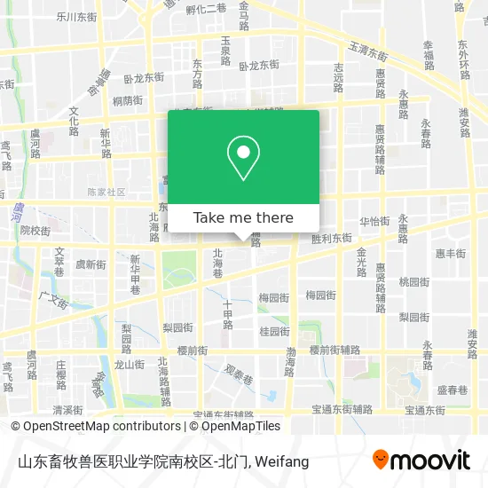 山东畜牧兽医职业学院南校区-北门 map